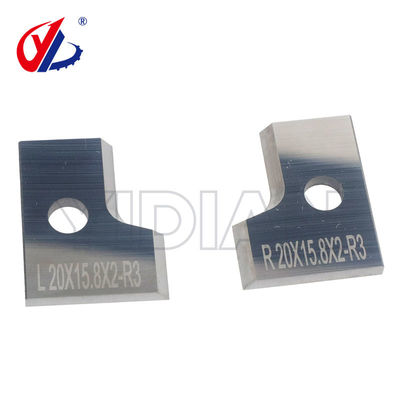 CEHISA 가장자리 밴딩 기계를 위한 20X15.8X2mm 텅스텐 탄화물 긁는 잎